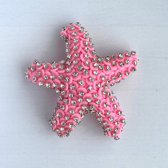 Pink Starfish Brooch