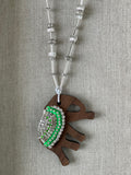 The Green Elephant Necklace