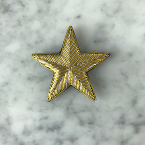 The Small Star Brooch - Gold & Silver
