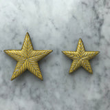 The Small Star Brooch - 2 Golden Lines